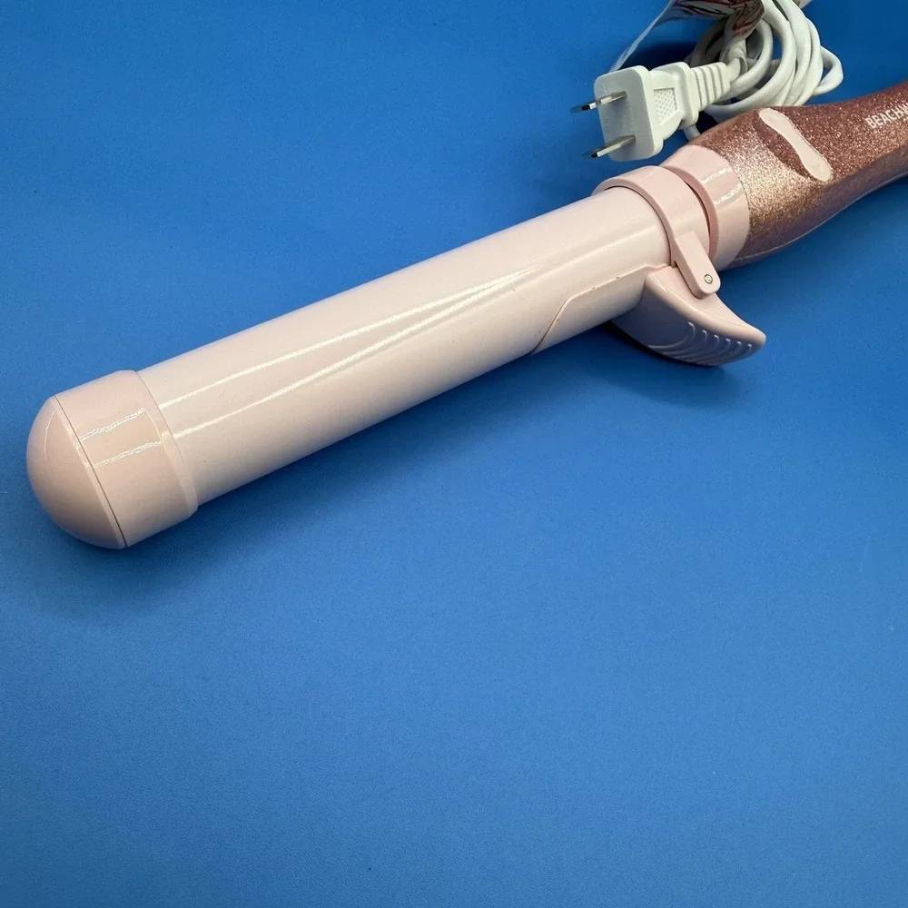 The Beachwaver B1.25 Rotating Curling Soft Pink BW17H1 Exclusive Color Glitter